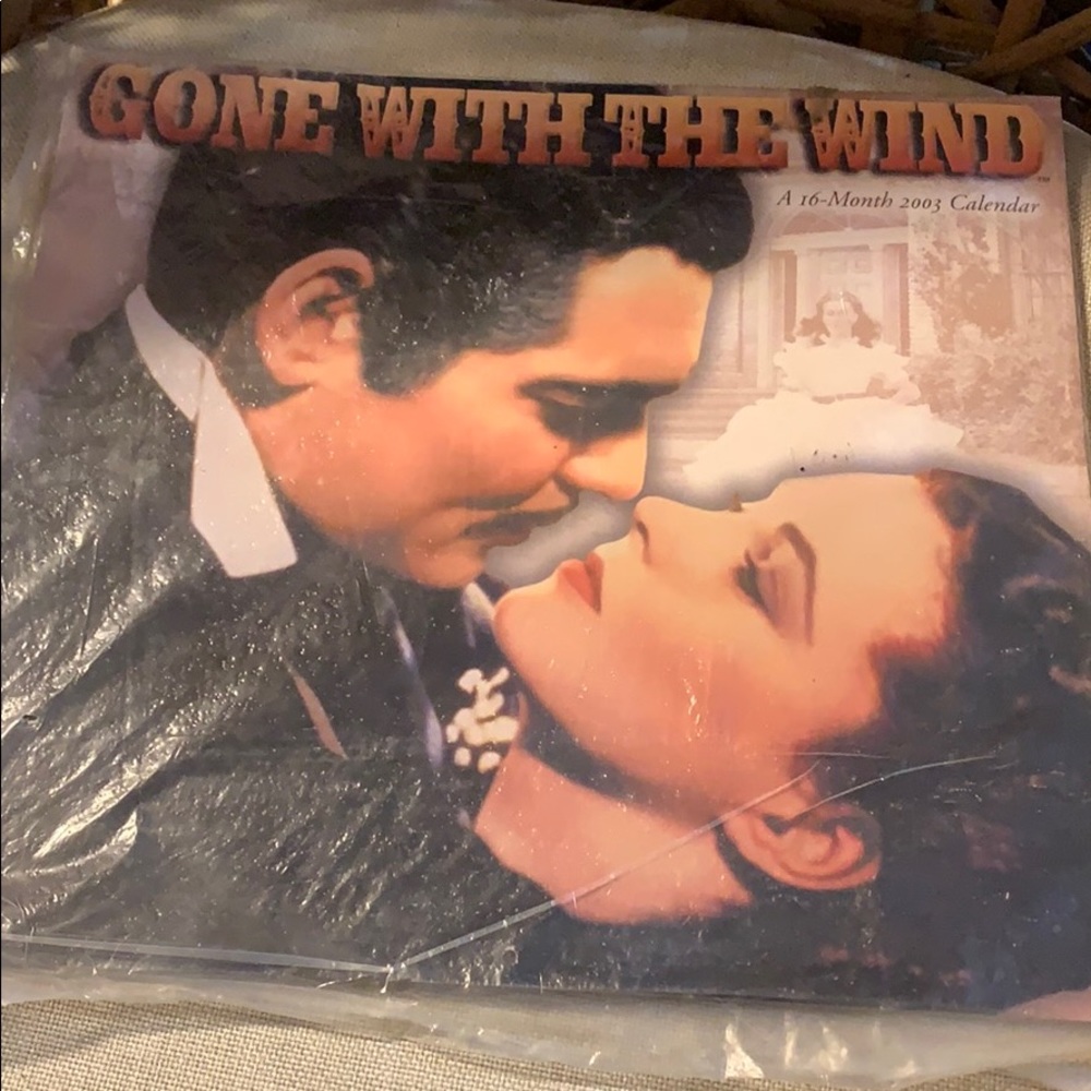 New Gone with the Wind16-Months Calendar2003sealed